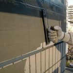 外壁調査・改修 施工例 - RC4階建外装改修 施工例（赤外線）